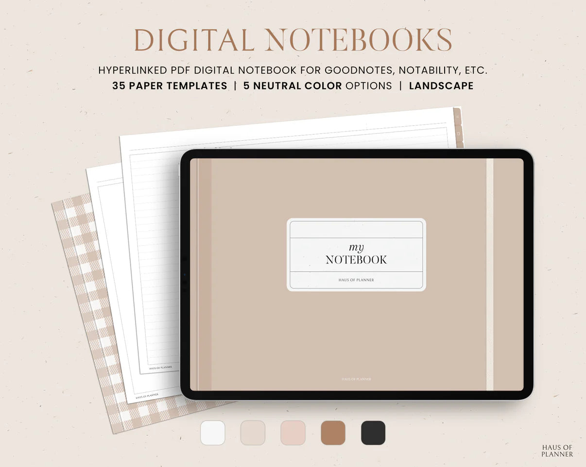 Digital Notebooks